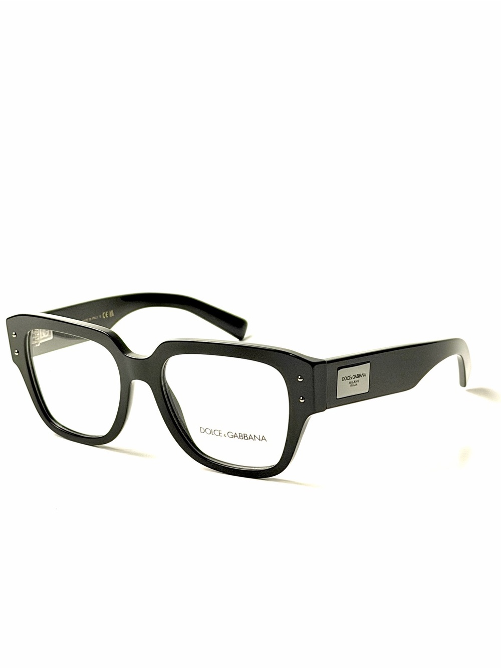 Dolce & Gabbana DG 3405 501 Black NWT Authentic Black Square Optical Frames